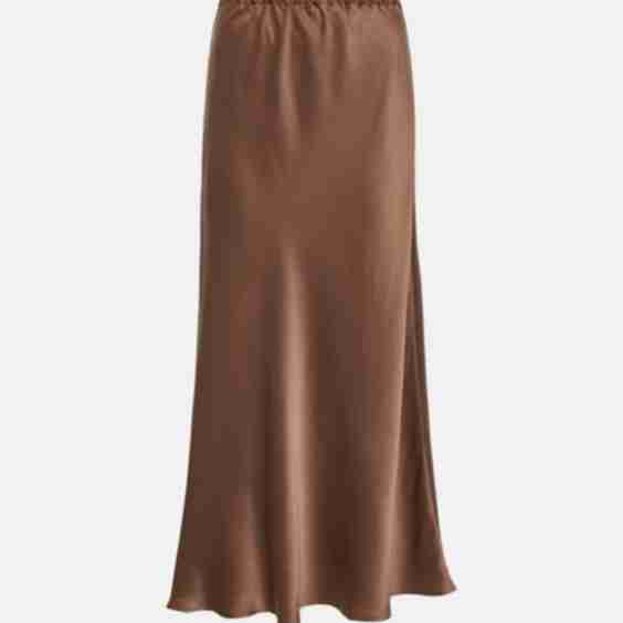Cleo Silk Maxi Skirt