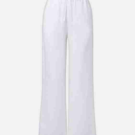 Aurelia linen wide-leg pants