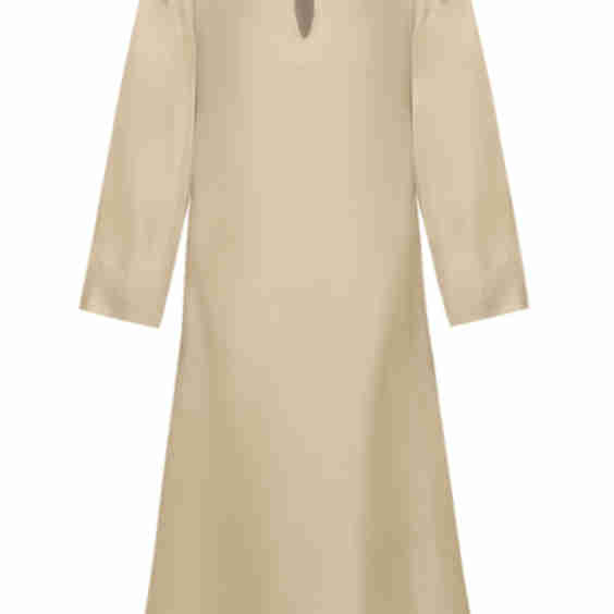 Fina Dress Silk Twill