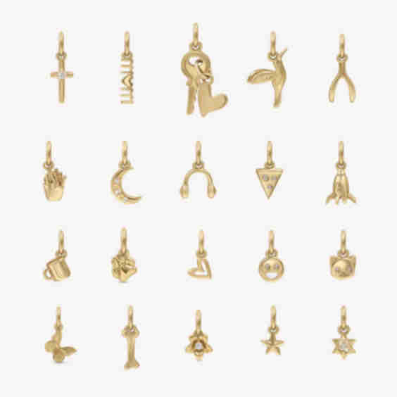 Mini Golden Charms