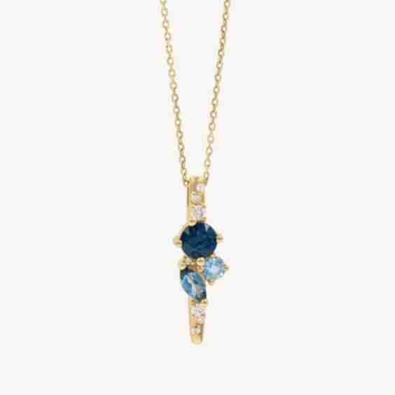 Ocean Starry Cluster Necklace