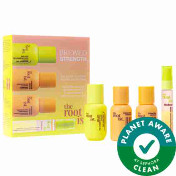 Brewed Strength Mini Starter Set For Roots. Scalp & Hair
