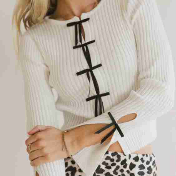 Junie Bow Sweater