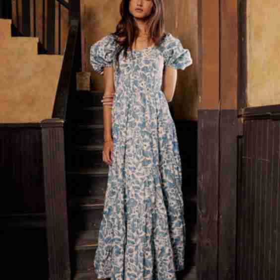 Robbie Floral Midi Dress