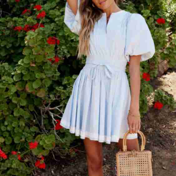 Odette Ric Rac Mini Dress