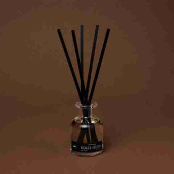 Leather + Pine Reed Diffuser