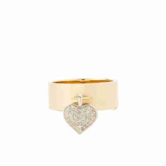 Heart Charm Ring