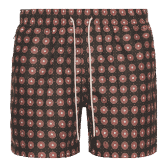 Coffee Lumo Swim Shorts
