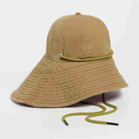 Camel Brim Canvas Hat