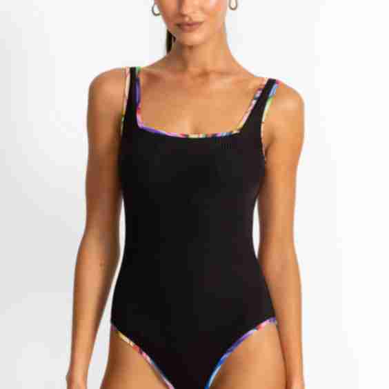Square Neck One Piece