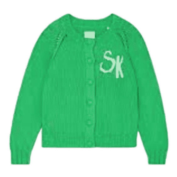 The Cashmere Embroidered Cotton Cardigan