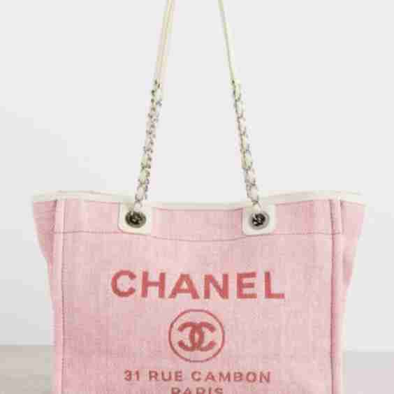 Chanel Canvas Deauville Tote