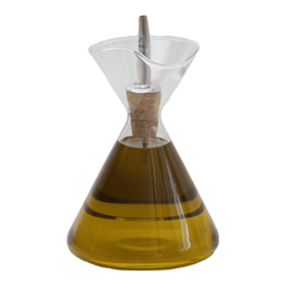 Fauna Glass Oil Cruet