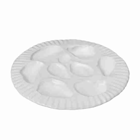 Porcelain Oyster Plate