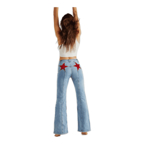 We The Free Firecracker Flare Jeans