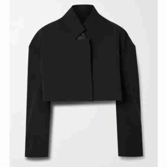Transformer Convertible Crepe Jacket