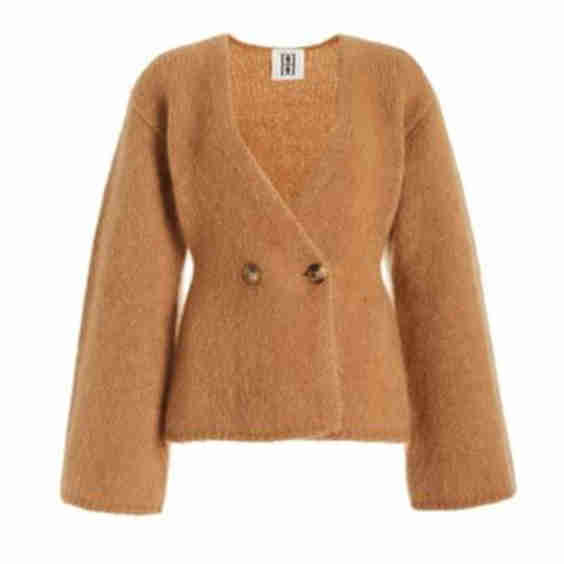 Mohair Double Breasted Sweater