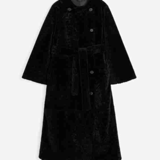 Sandria Shearling Coat