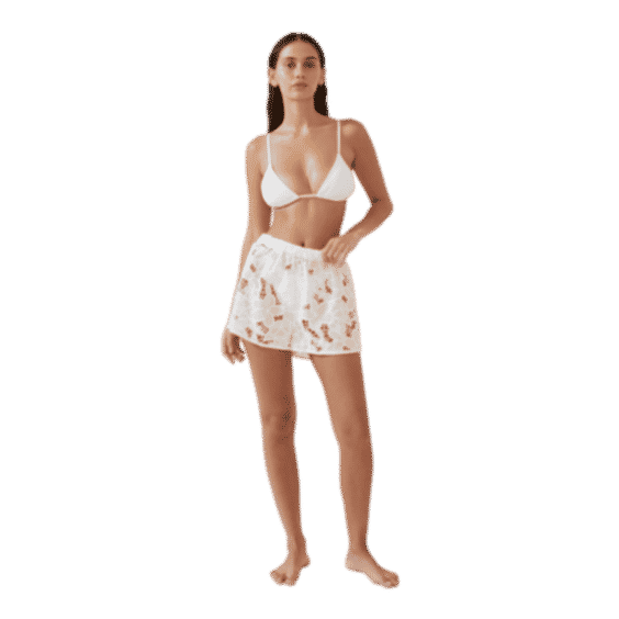The Floral Vacation Beach Short