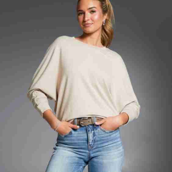 Marled Top