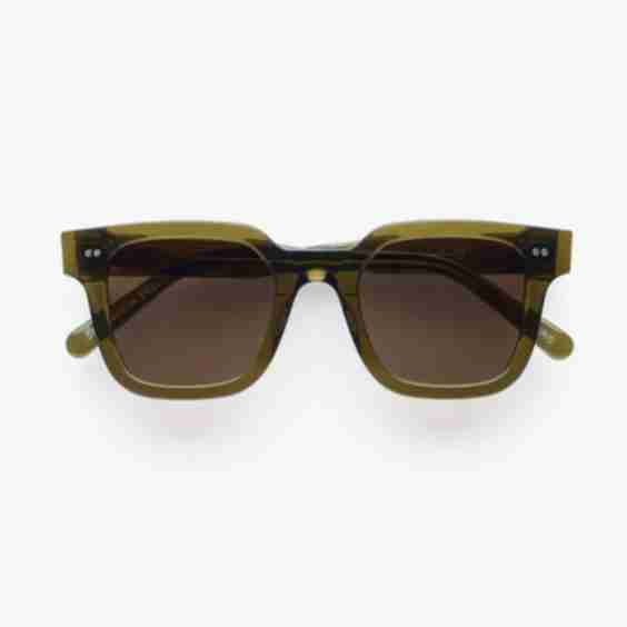 Bold Rectangular Frame Sunglasses