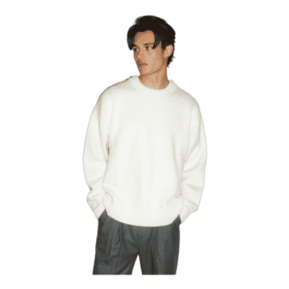 Palos Oversized Crew-Neck Sweater