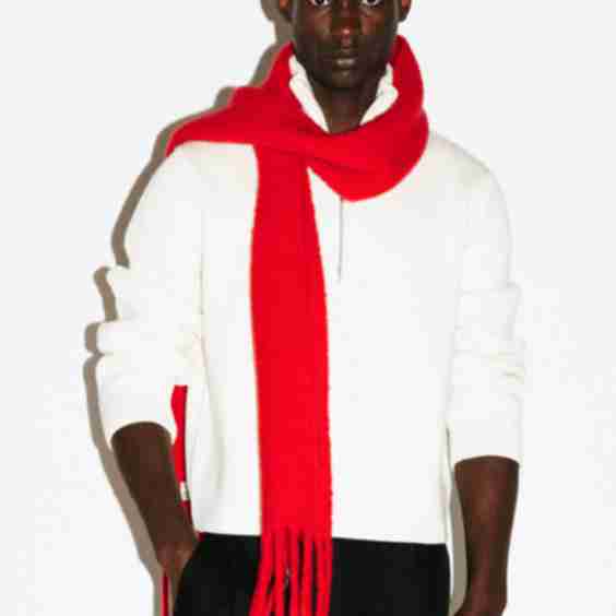 Beverly Brushed Wool Textural Scarf