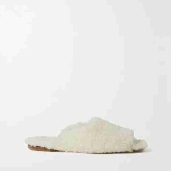 + Net Sustain Shearling Slides
