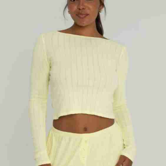 Pointelle Long Sleeve