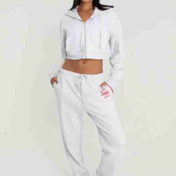 Cropped Zip Up