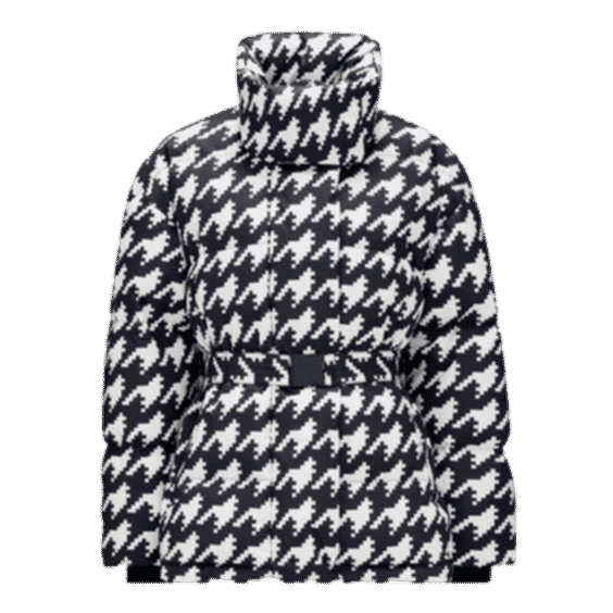 Houndstooth Oversized Parka III