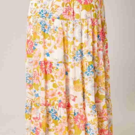 La Rochelle Bellingham Tiered Maxi Skirt