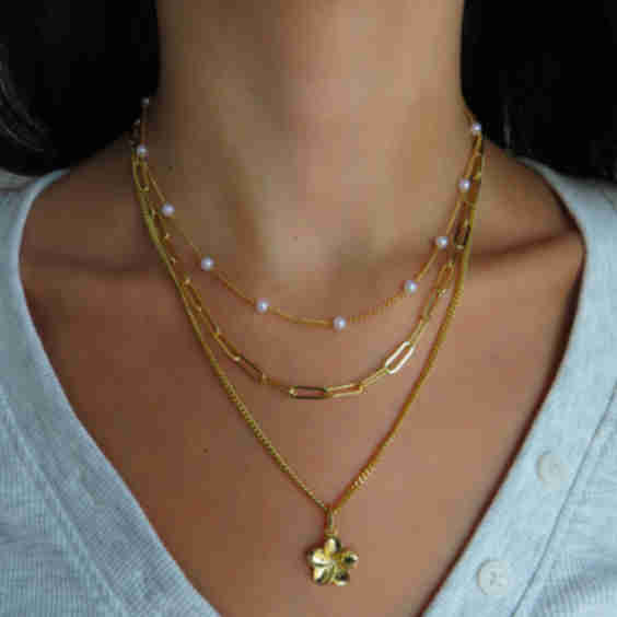 Blooming Bundle 3 Piece Necklace Bundle