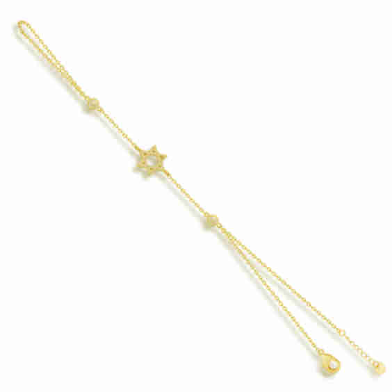 Star Of David Hand Chain