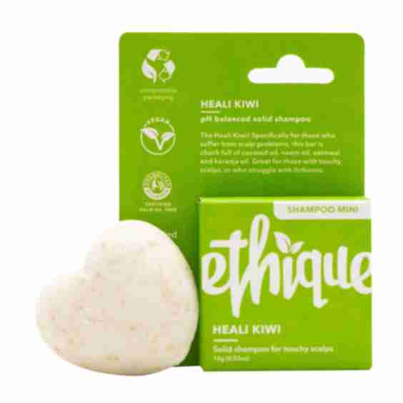 Mini Heali Kiwi Solid Shampoo