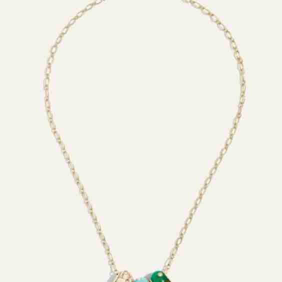 Rondelle Trio Adjustable Necklace