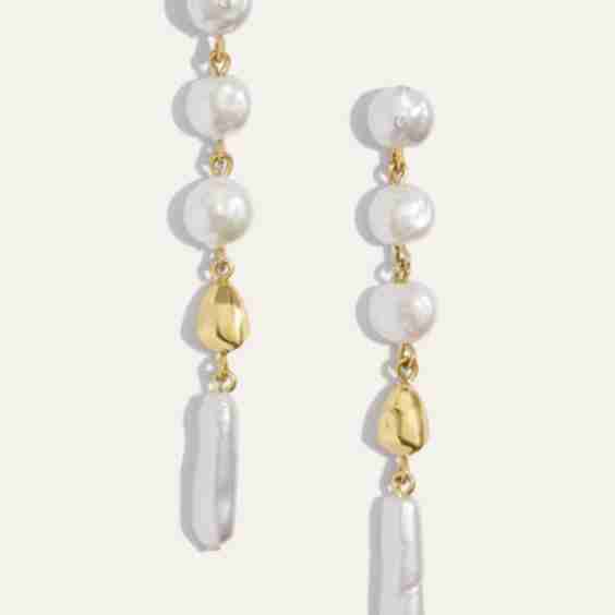 Ulani Pearl Drop Earrings