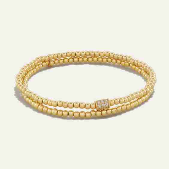 All Day 3mm Beaded Stretch Bracelet Set