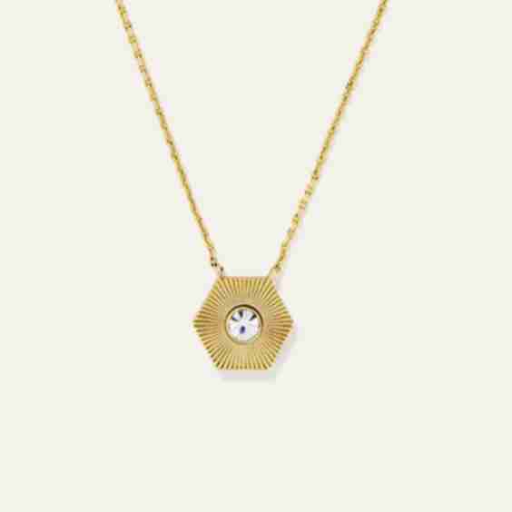 Power Stone Pendant Adjustable Necklace