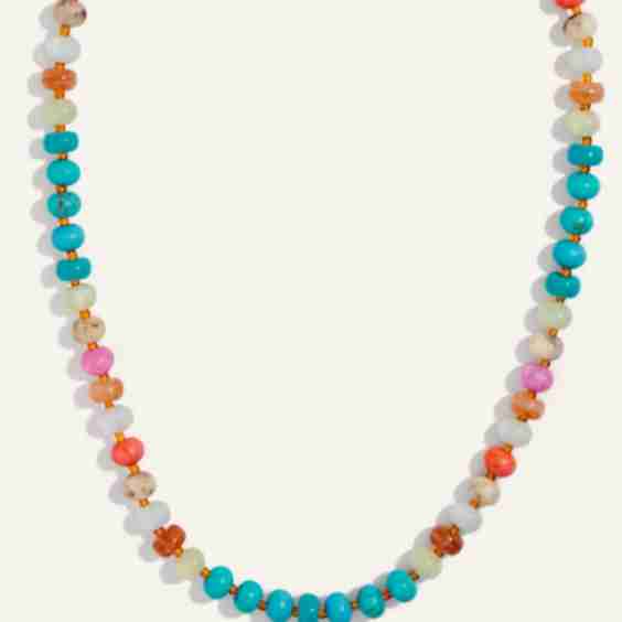 Pastel Beaded Candy Necklace