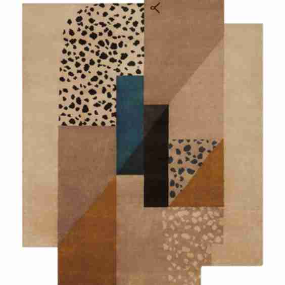 Art Deco 2 By Nordic Knots Hand Knotted Area Rug Size 7 3 X 9