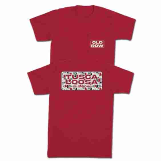 Tuscaloosa Camo Pocket Tee