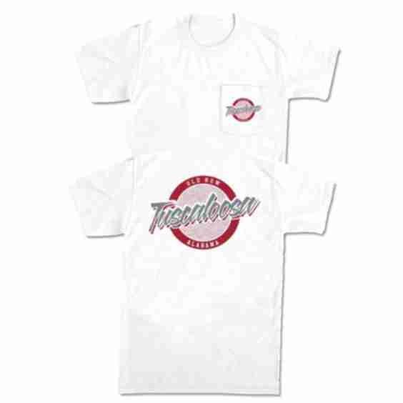 Tuscaloosa, Alabama Circle Logo Pocket Tee