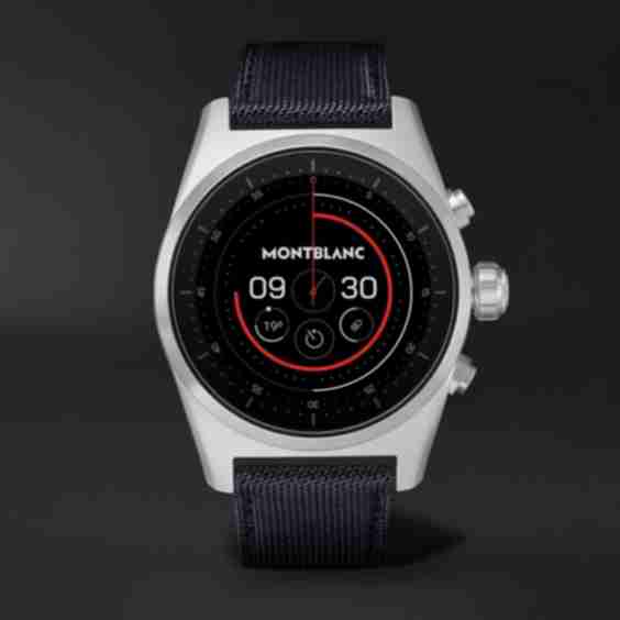 Summit Lite 43 mm Aluminium And Nylon Smart Watch, Ref. No. 128411
