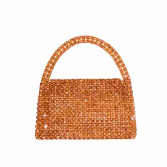 Sherry Beaded Top Handle Bag 