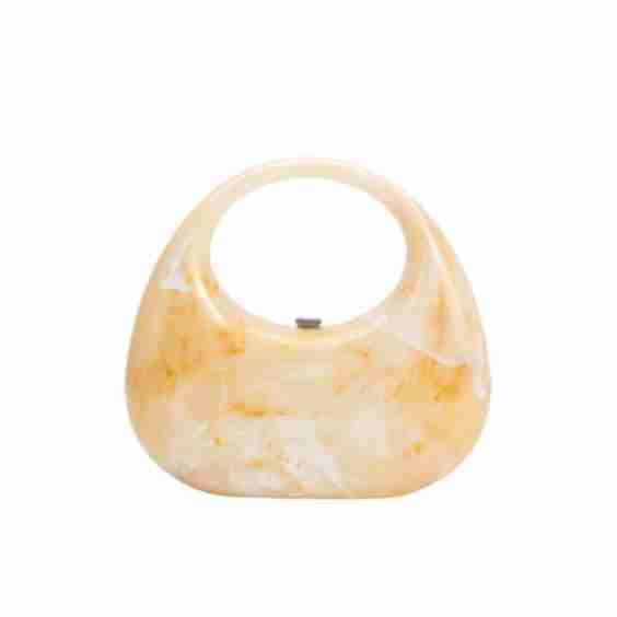 Maribel Marble Top Handle Bag