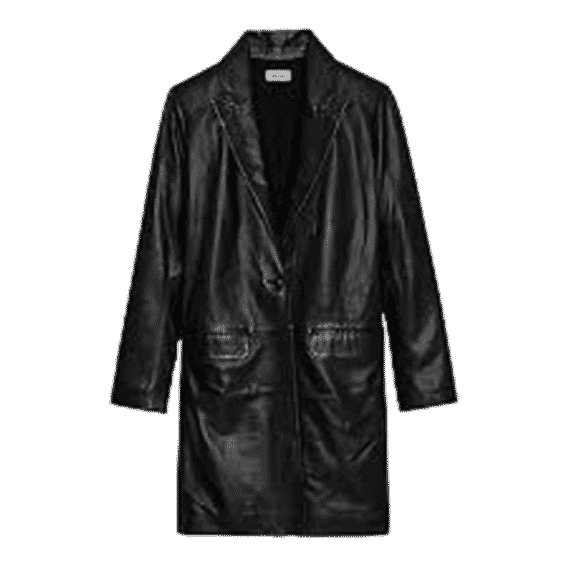 Monarque Leather Coat
