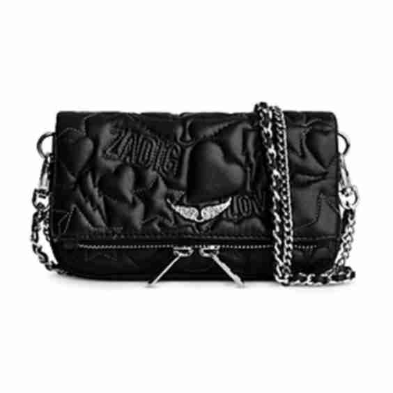 Rock Quilted Charms Bag