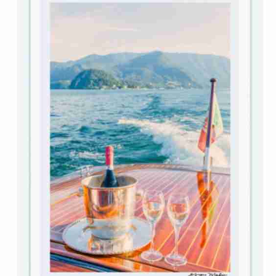 Champagne On Lake Como