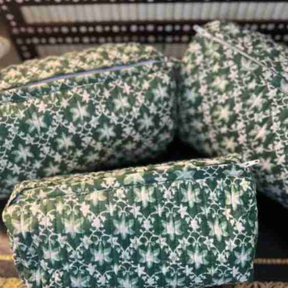 Emerald Honeycomb Toiletry Set